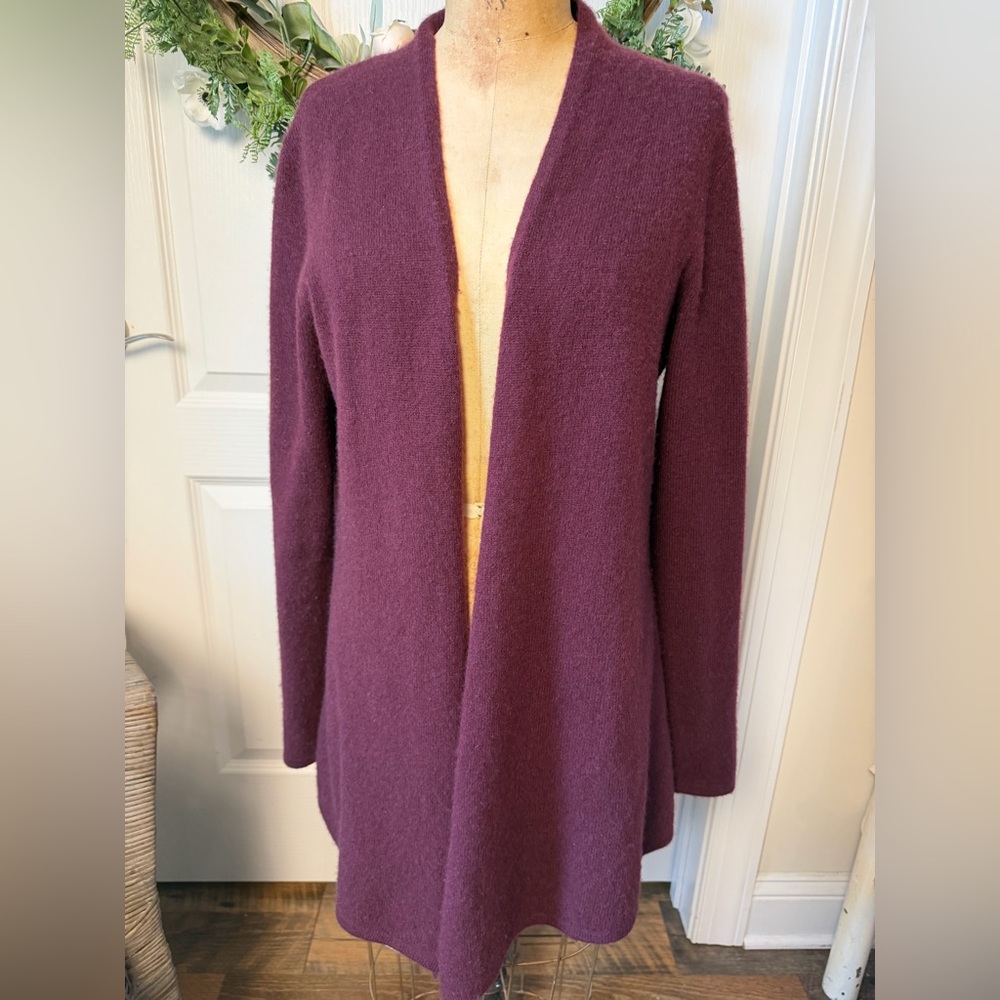 41 Hawthorn Burgundy Leena
100% Cashmere Open Cardigan large - Picture 2 of 8